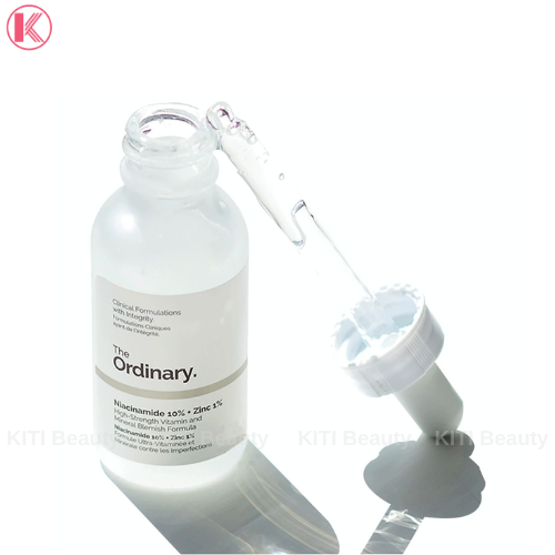 Tinh chất trị mụn thâm The Ordinary Niacinamide 10% + Zinc 1% (30ml)