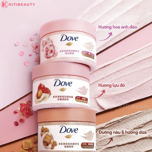 Smoothie Tẩy Da Chết Dove 298g