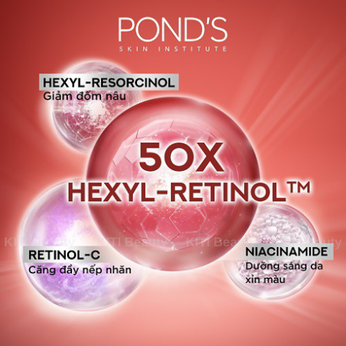 Sữa rửa mặt ngăn ngừa lão hóa Pond's Age Miracle Hexyl Retinol 100g