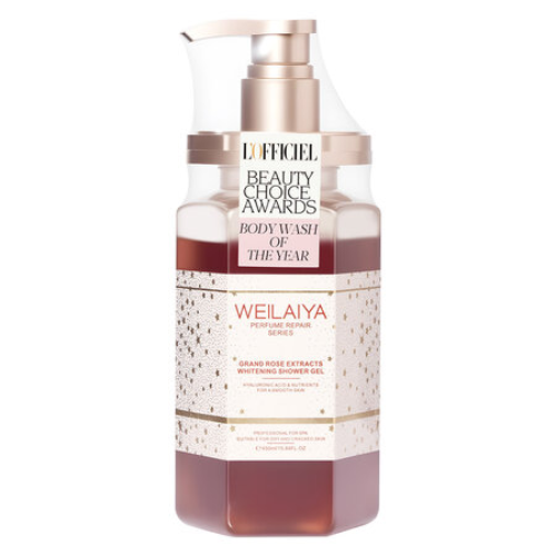 Sữa Tắm Weilaiya Sáng Da Từ Hoa Hồng Damask Dạng Gel 450ml
