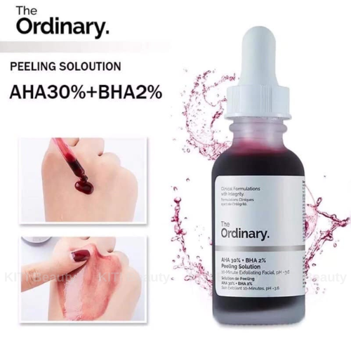 The Ordinary AHA 30% + BHA 2% Peeling Solution (Tinh chất tẩy tế bào chết) 30ml