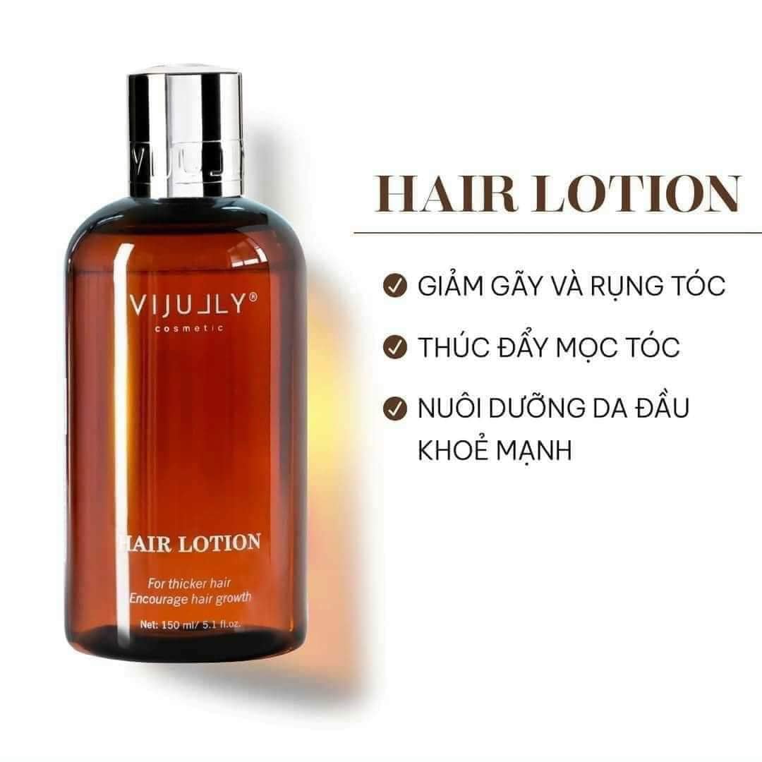 Xịt Tóc HAIR LOTION VIJULLY MẪU MỚI Kích Thích Mọc Tóc Ngăn Rụng Tóc 150ML