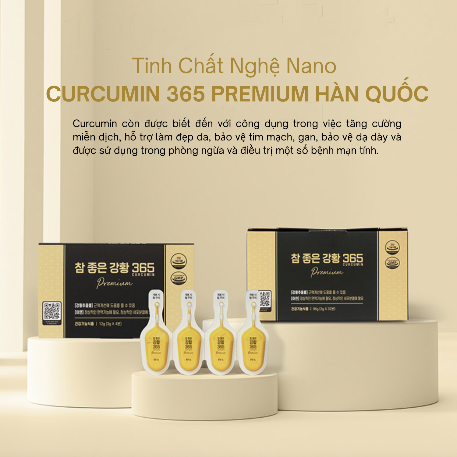 Tinh Chất Nghệ Nano Curcumin 365 Premium Hàn Quốc