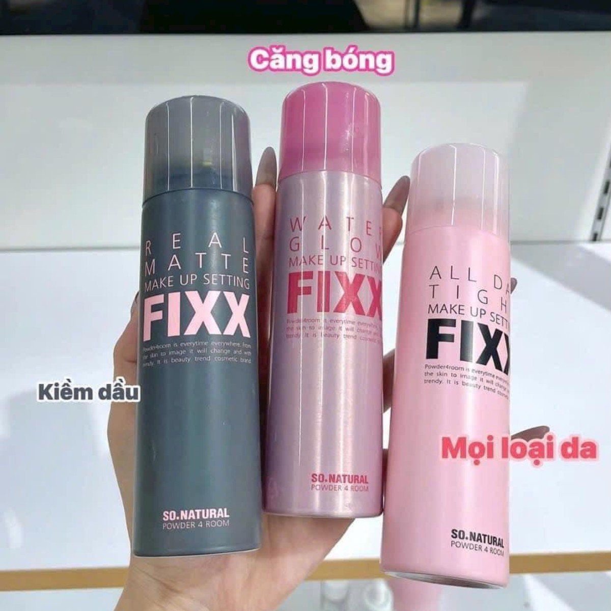 Xịt khóa nền makeup So Natural Fixx 75ml