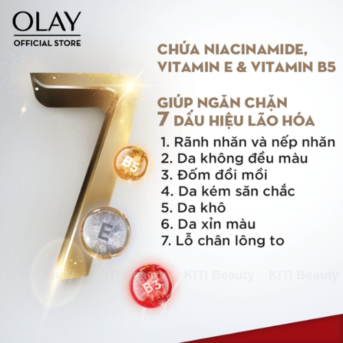 Kem Dưỡng Da Ban Đêm Olay Total Effects 7in1 Night Moisturiser Nourish Overnight 50ml