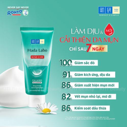 Sữa Rửa Mặt Hada Labo Cho Da Mụn Và Nhạy Cảm 80g
