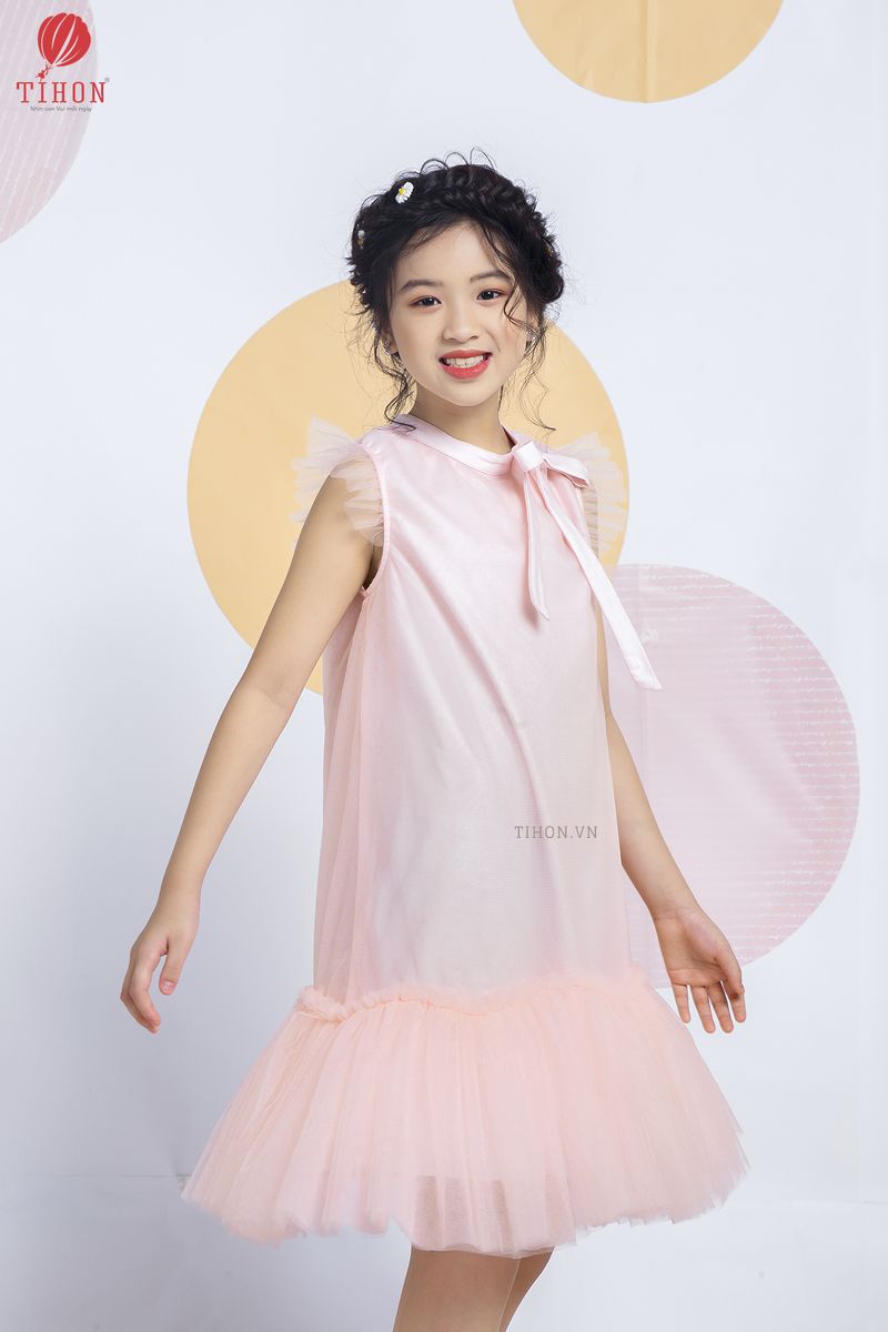 Mua TOBE1SHOP Trang phục mùa hè của bé gái Hàn Quốc váy công chúa phong  cách phương Tây cho trẻ em học sinh trung học cơ sở - Trắng - 48 tại