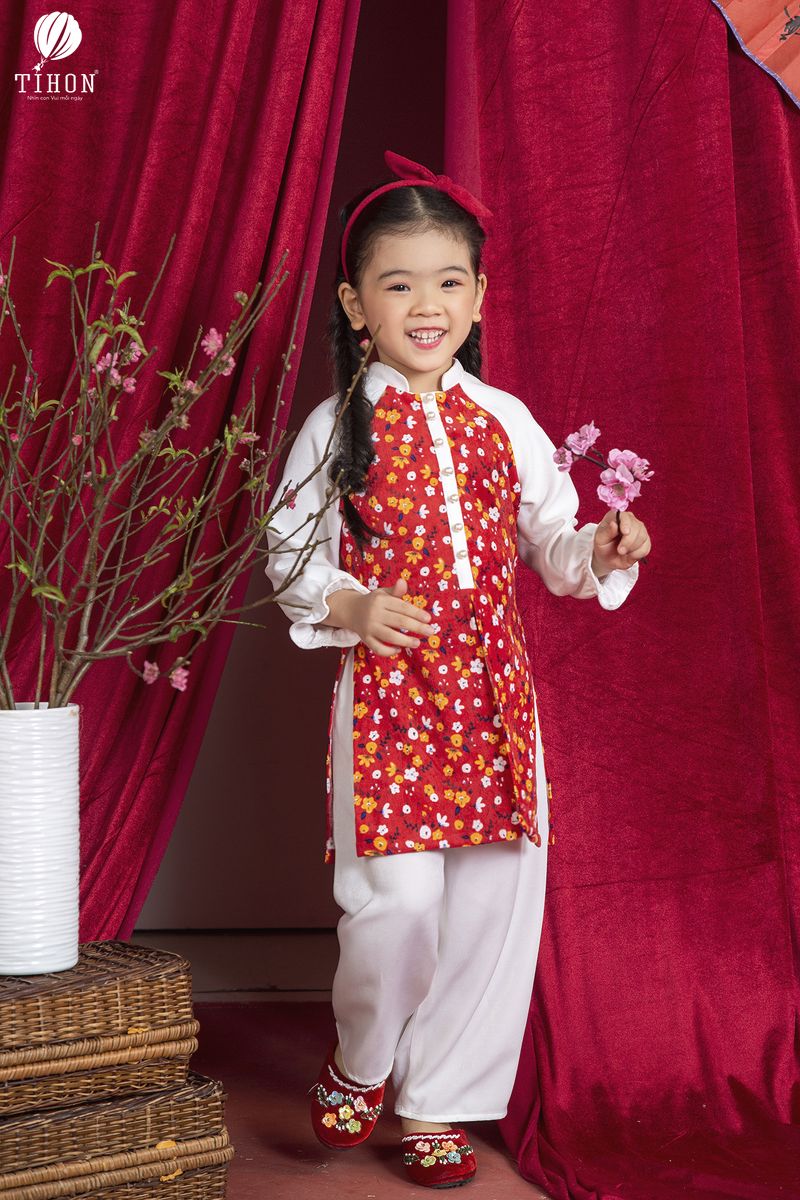 Áo dài ADT08G-1138Đ-906