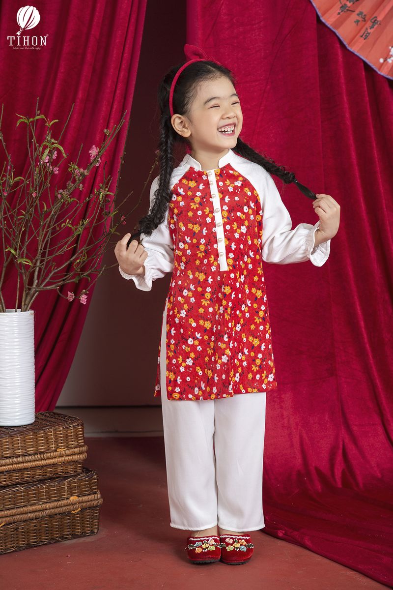 Áo dài ADT08G-1138Đ-906