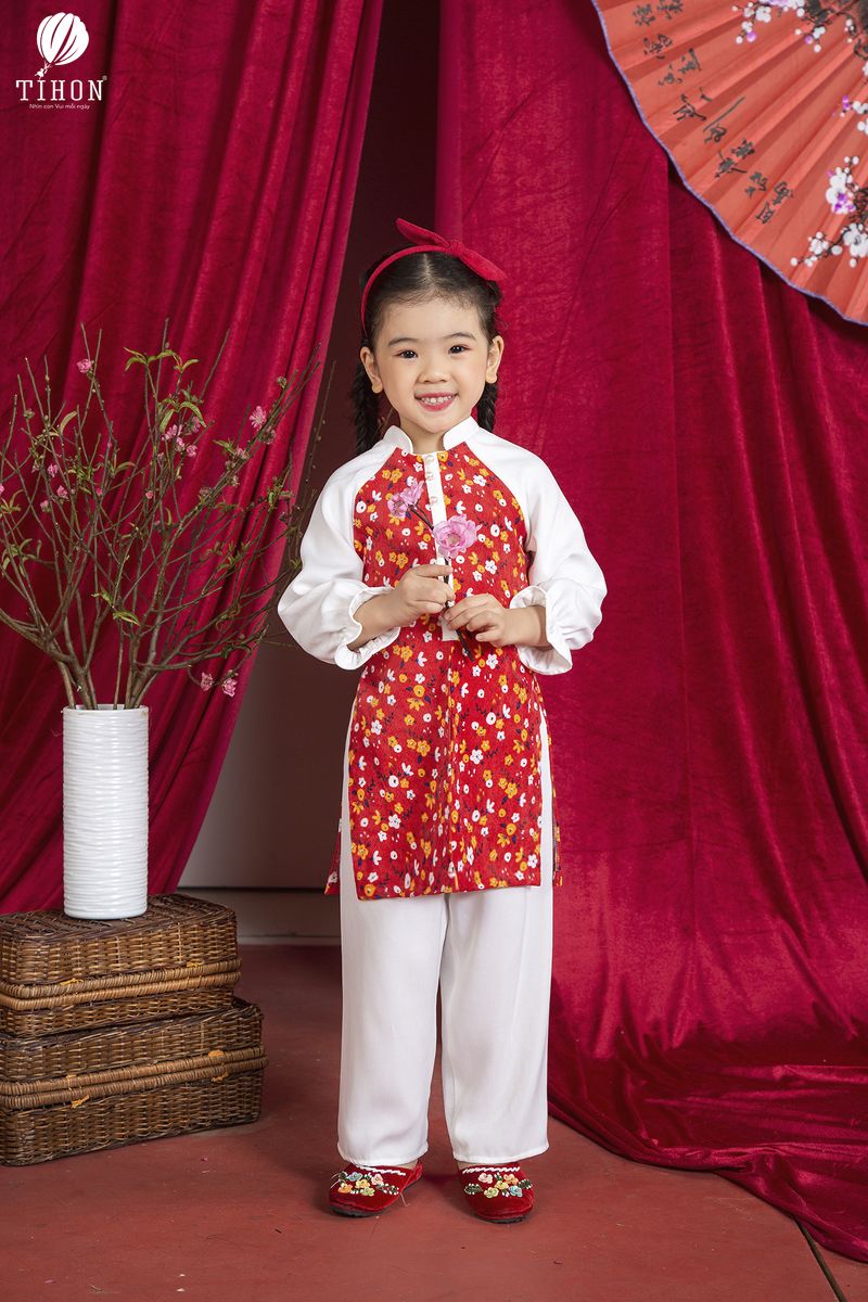 Áo dài ADT08G-1138Đ-906