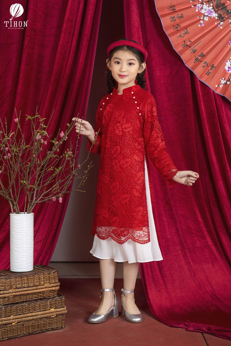 Áo dài ADT08G-1139Đ-906