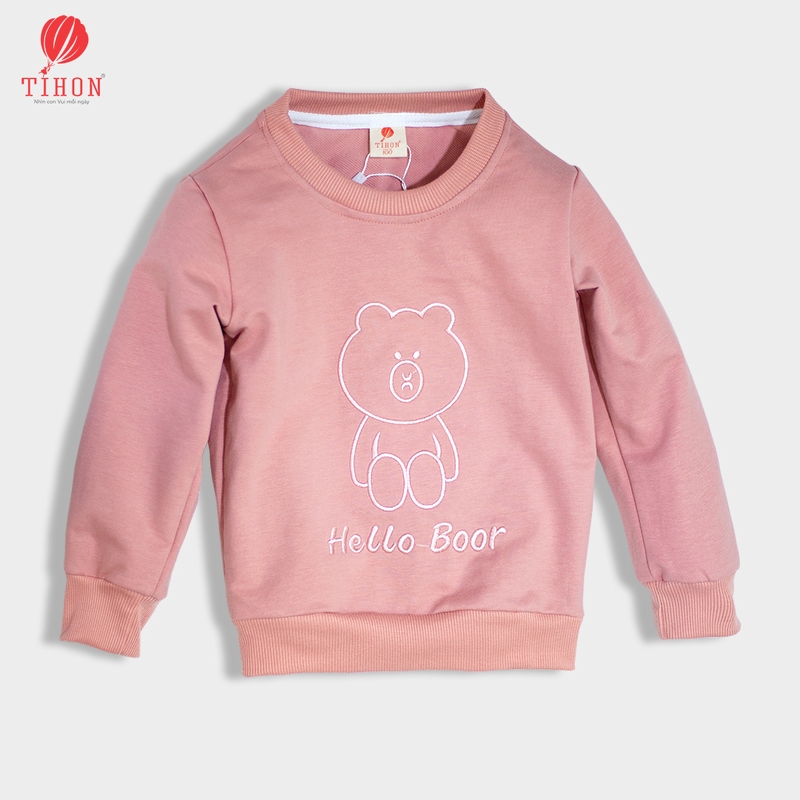 Áo cotton thêu Bear 906