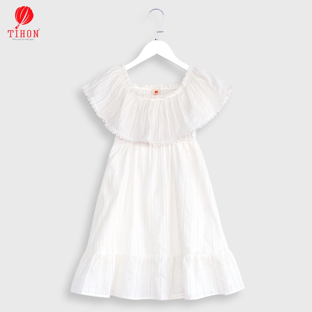 Váy zara thô đũi màu trắng (mẹ) SHIN Baby Closet