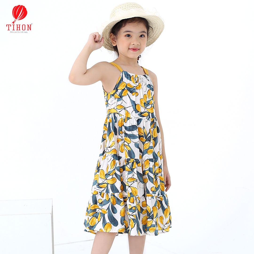 Váy thô buộc dây TT hoạ tiết 906