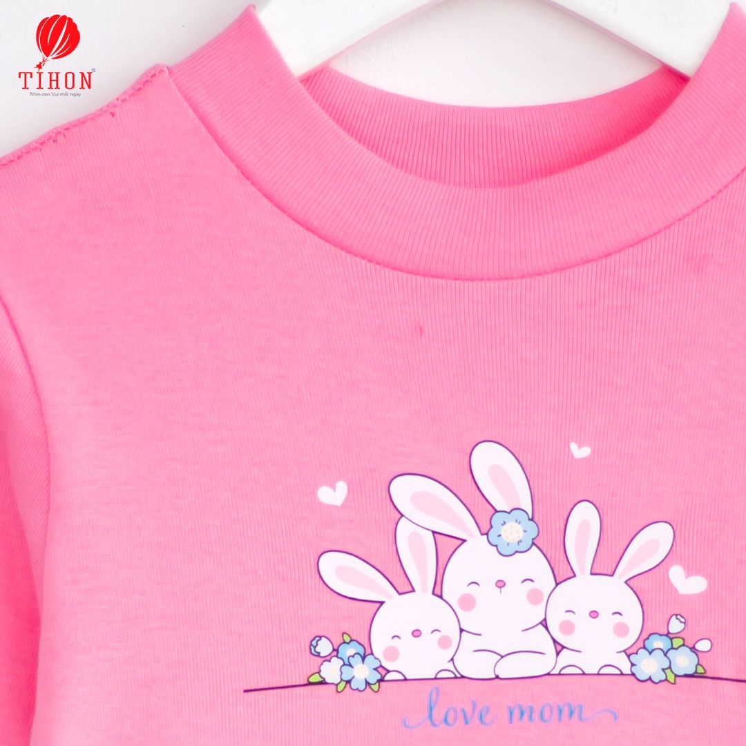 Váy công chúa cổ 3 phân in hình