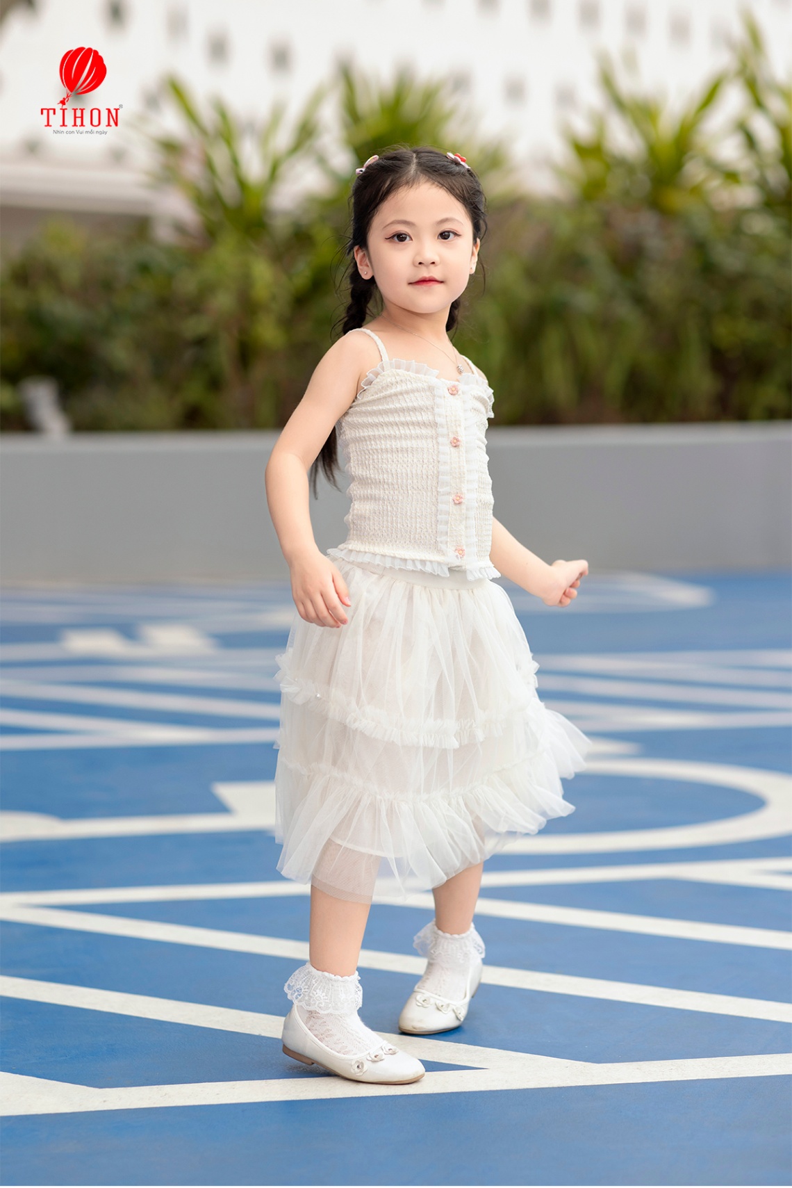 Chân váy lưới các màu