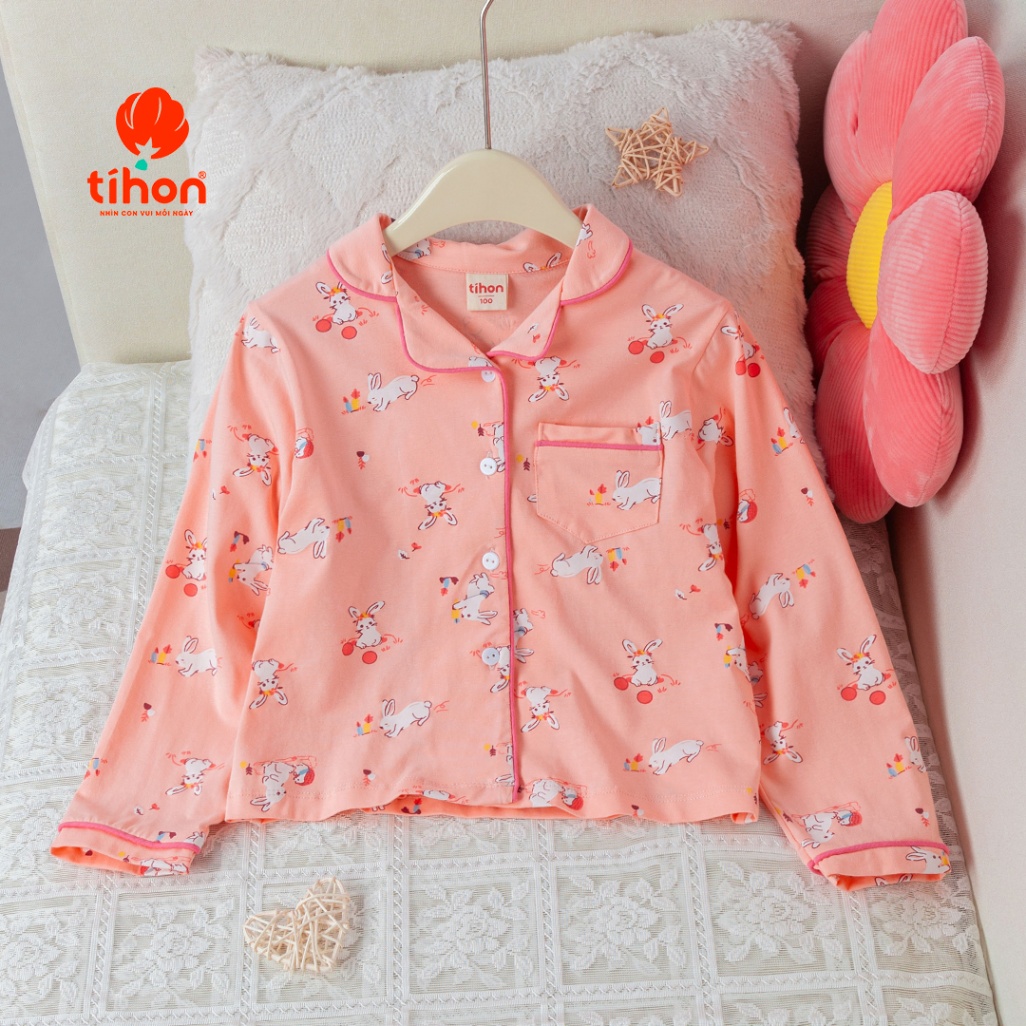 Đồ Bộ Bé Gái PYJAMA Màu Sắc