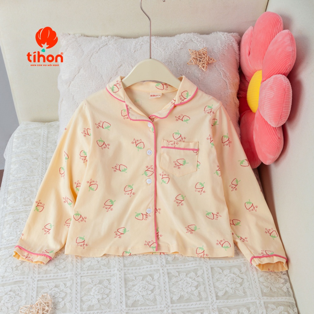 Đồ Bộ Bé Gái PYJAMA Màu Sắc