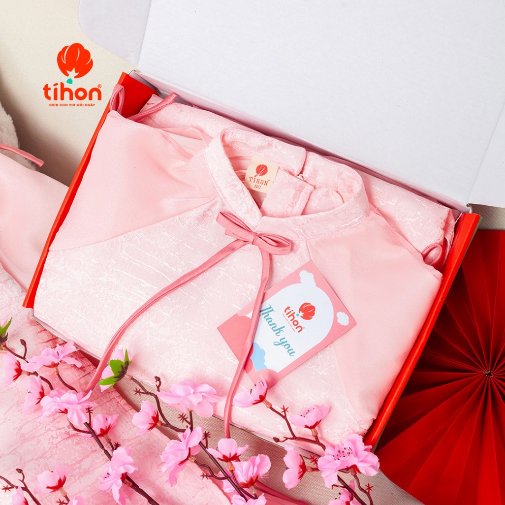 Set bộ ADBG gấm phối tơ đính nơ 906