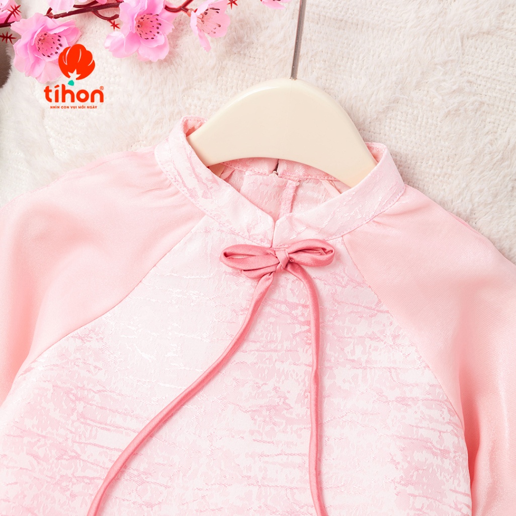 Set bộ ADBG gấm phối tơ đính nơ 906