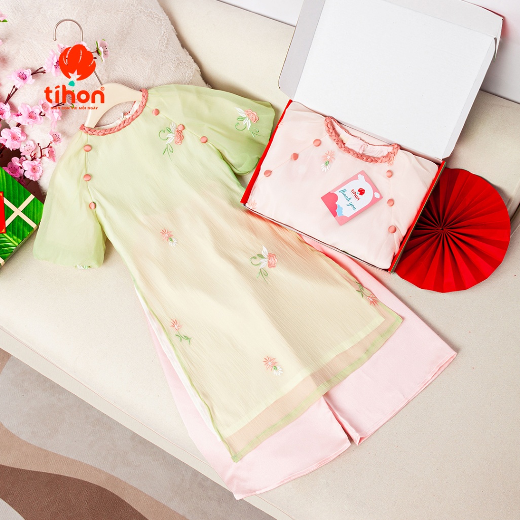 Set bộ ADBG tơ thêu tết cổ 906