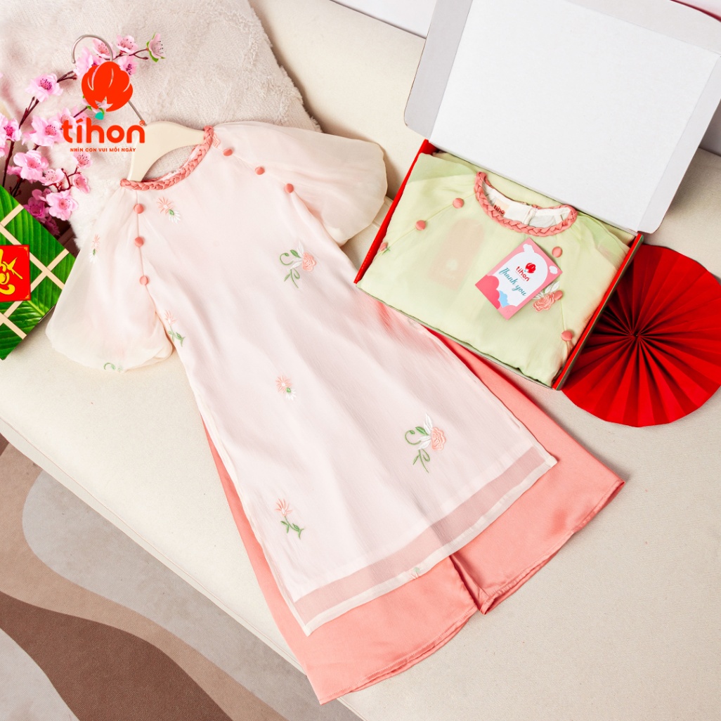 Set bộ ADBG tơ thêu tết cổ 906