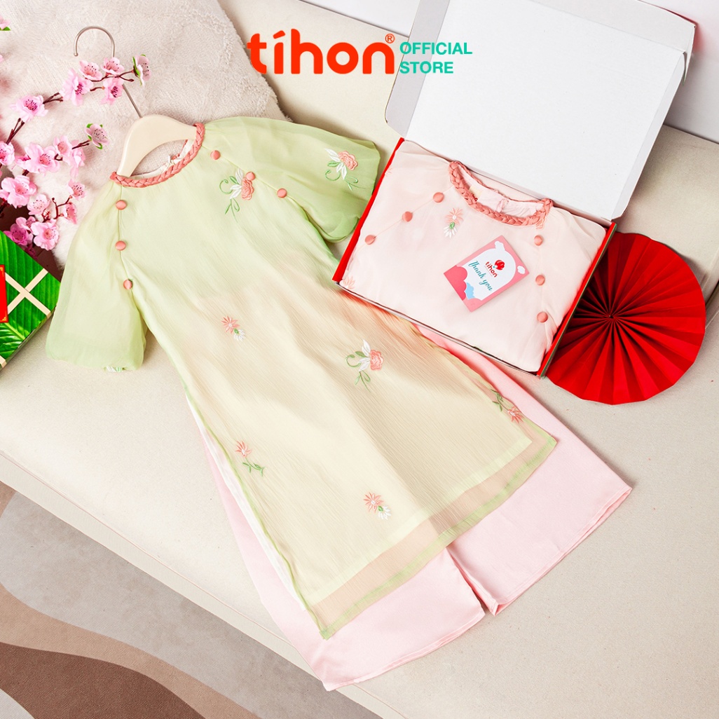Set bộ ADBG tơ thêu tết cổ 906