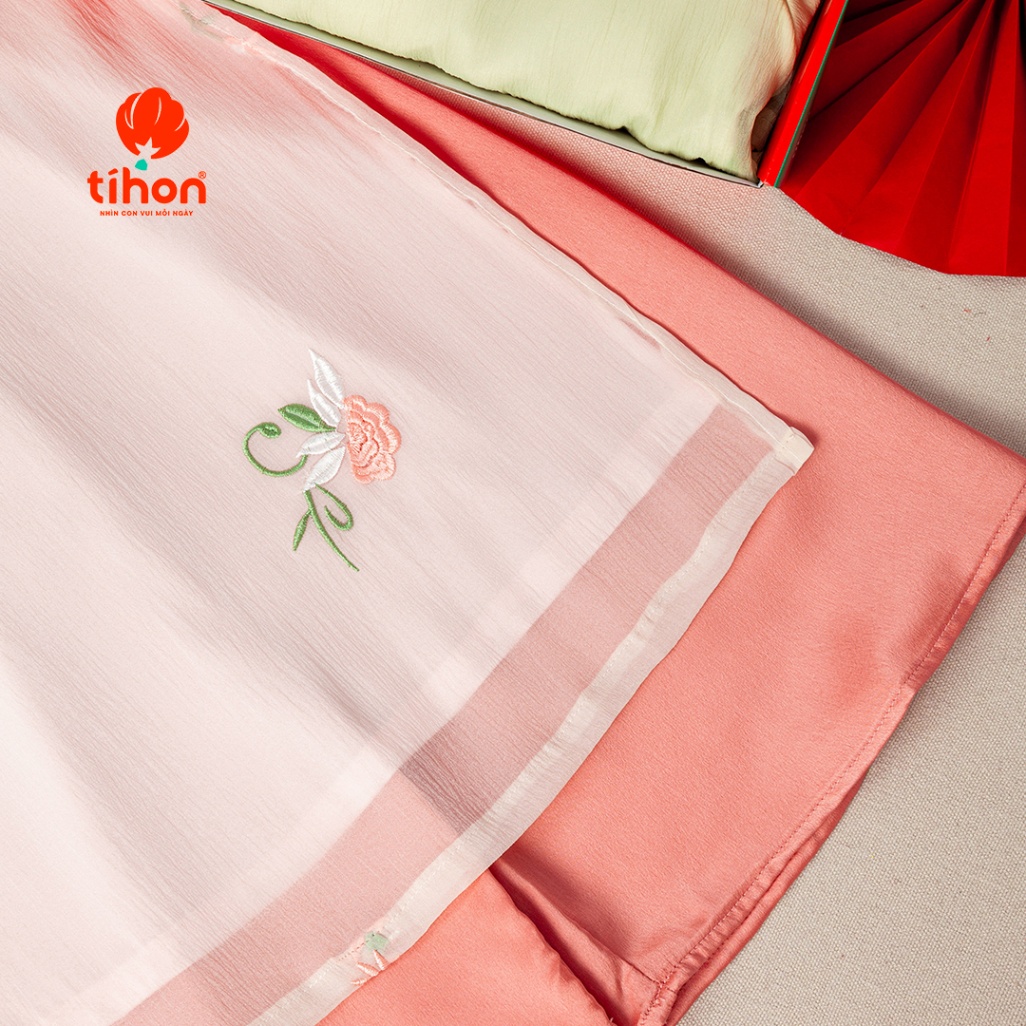Set bộ ADBG tơ thêu tết cổ 906