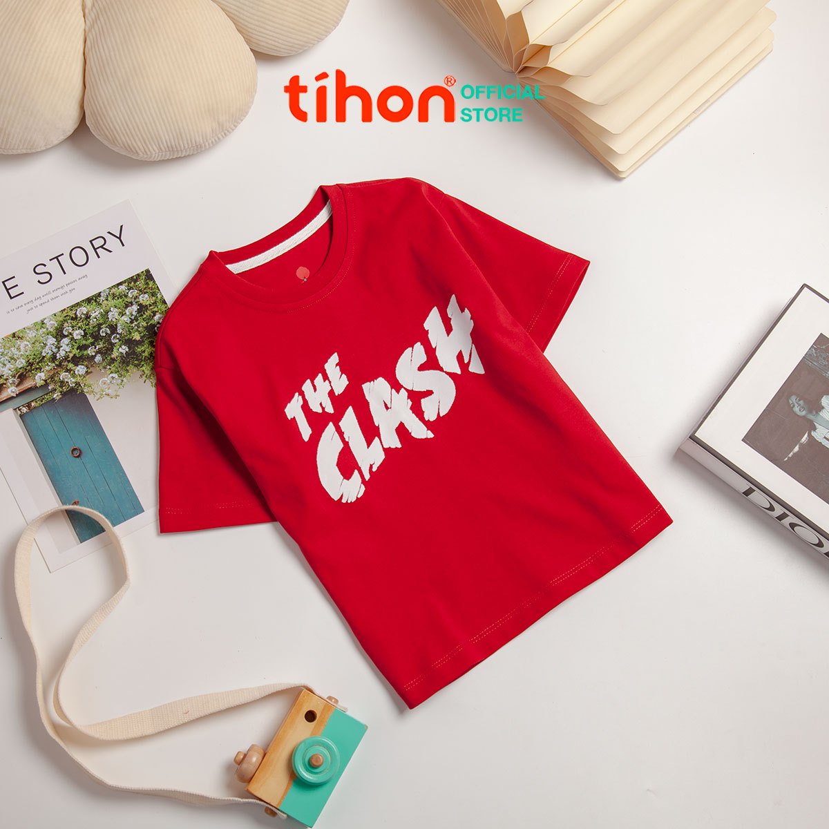 Áo bé trai cotton in họa tiết 906