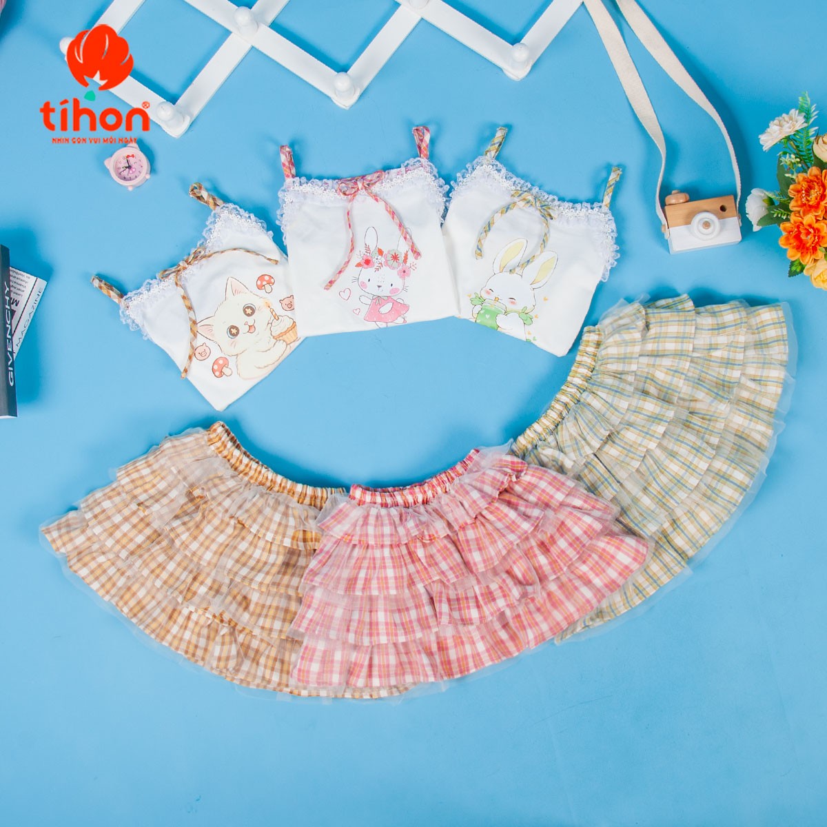 Set bộ BG hai dây, CV bốn tầng 105