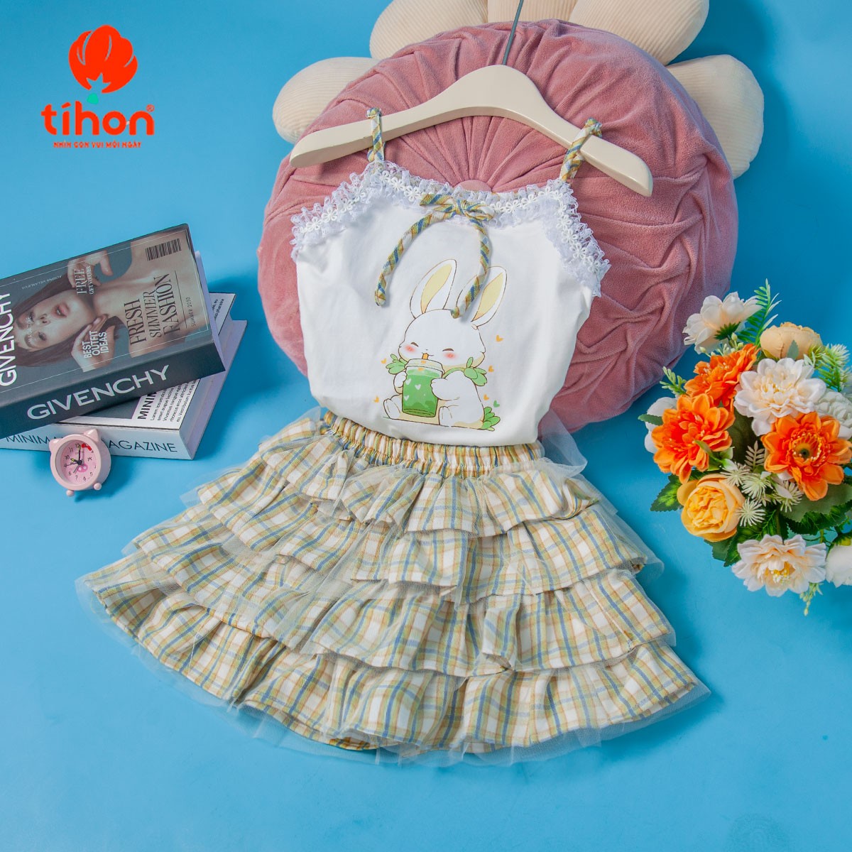 Set bộ BG hai dây, CV bốn tầng 105