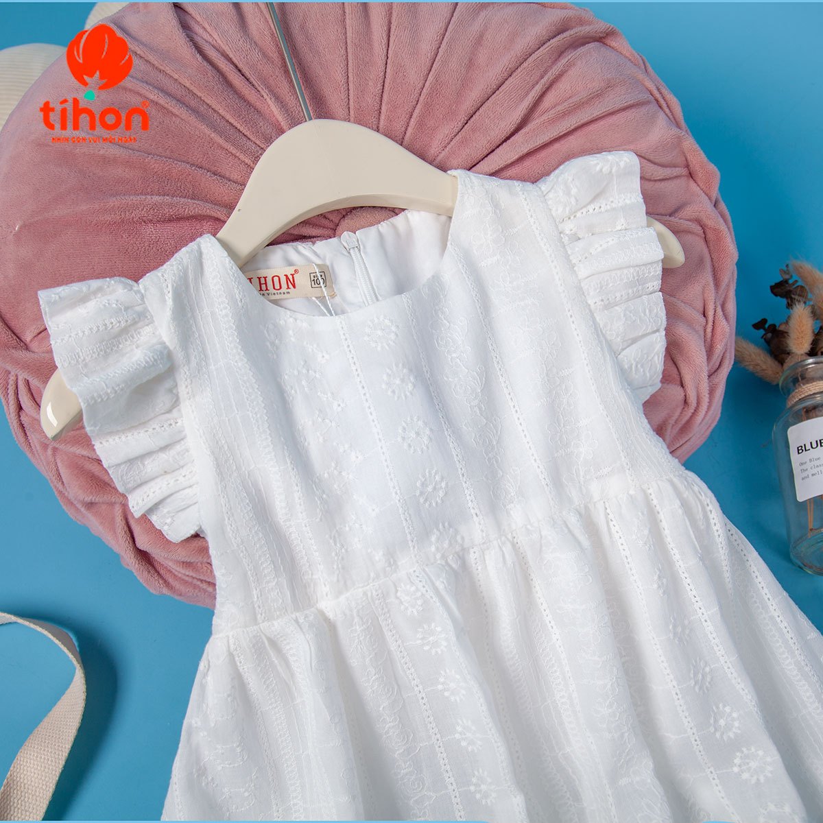 Váy BG cánh tiên phối bèo nhún 906