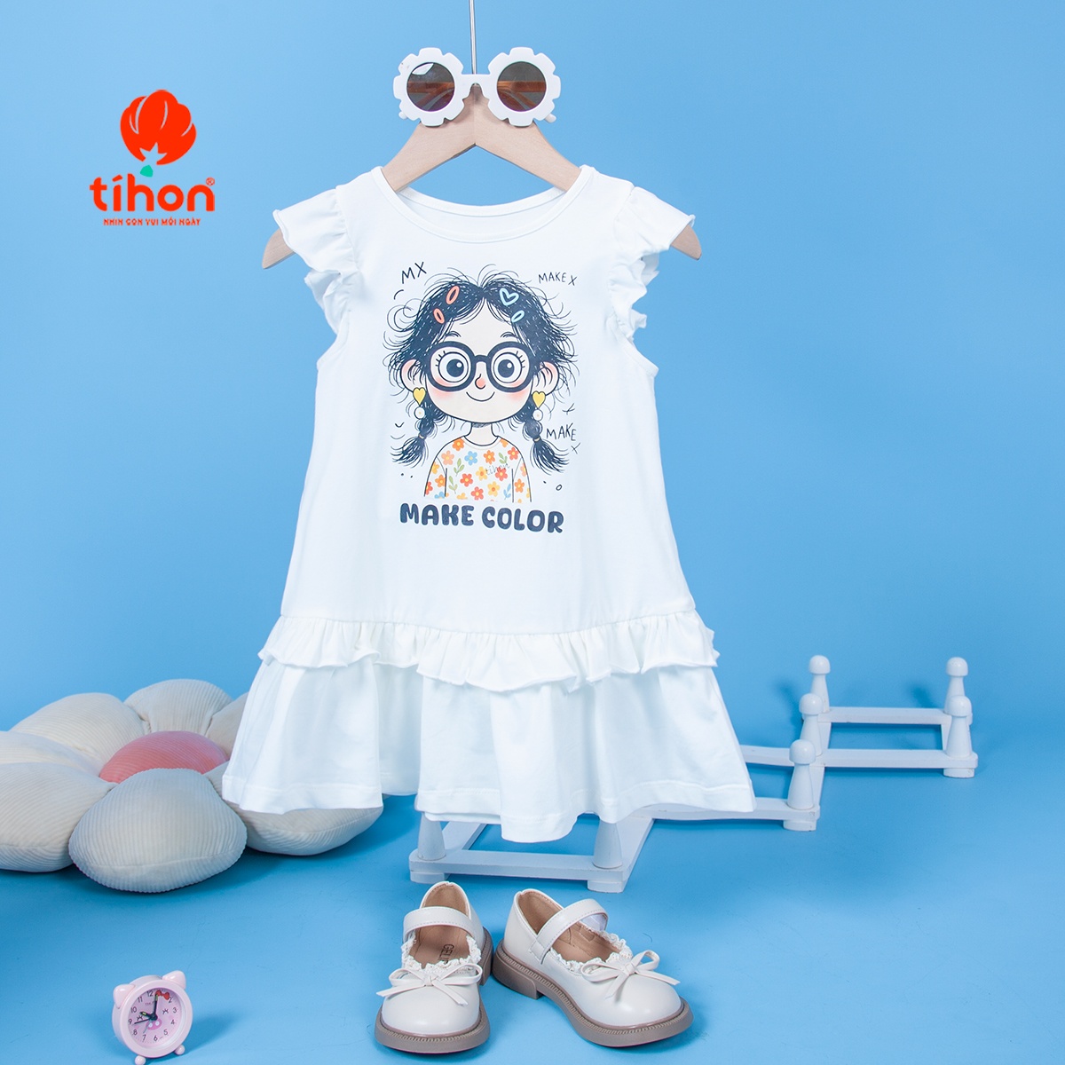 Váy BG cánh tiên in HT 905