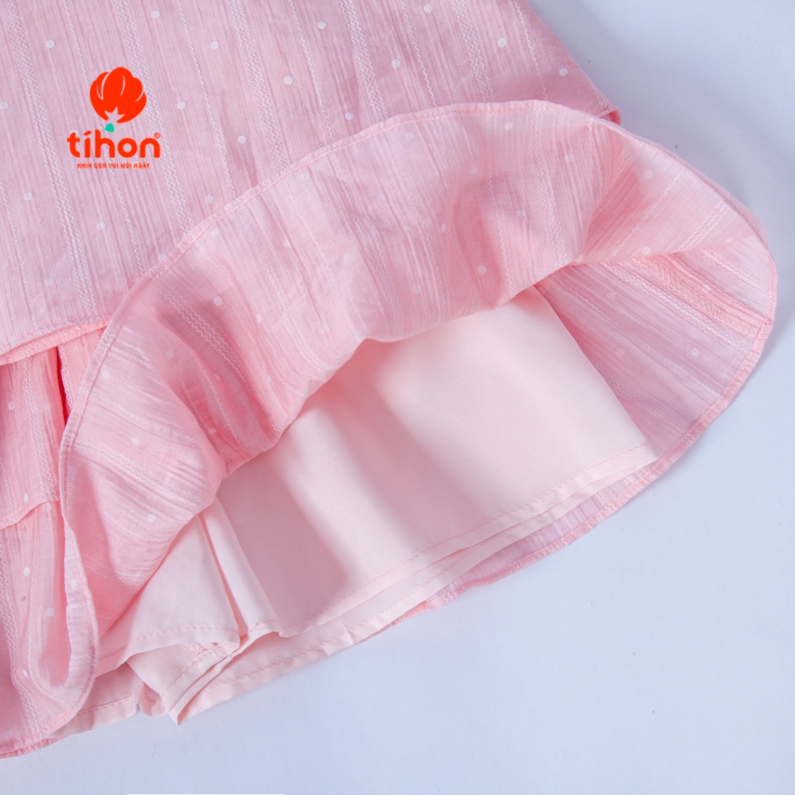 Set bộ BG sát nách, Chân váy bèo nhún 106