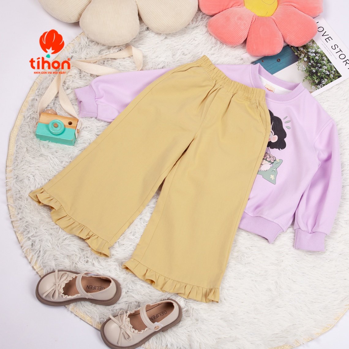 Quần BG ống suông bèo 105
