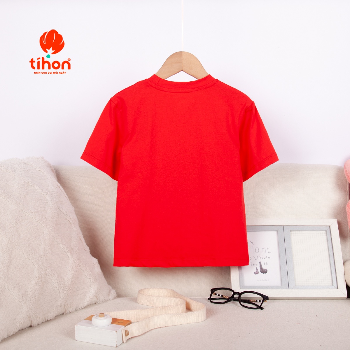 Áo cotton bé trai, bé gái đáp ngựa 906
