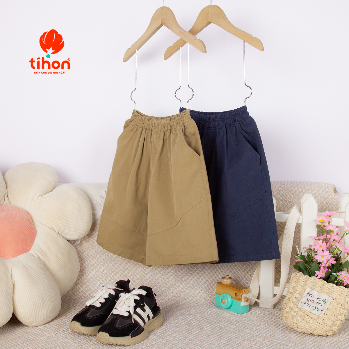 Đồ bộ BT ngắn tay, Quần soóc 905
