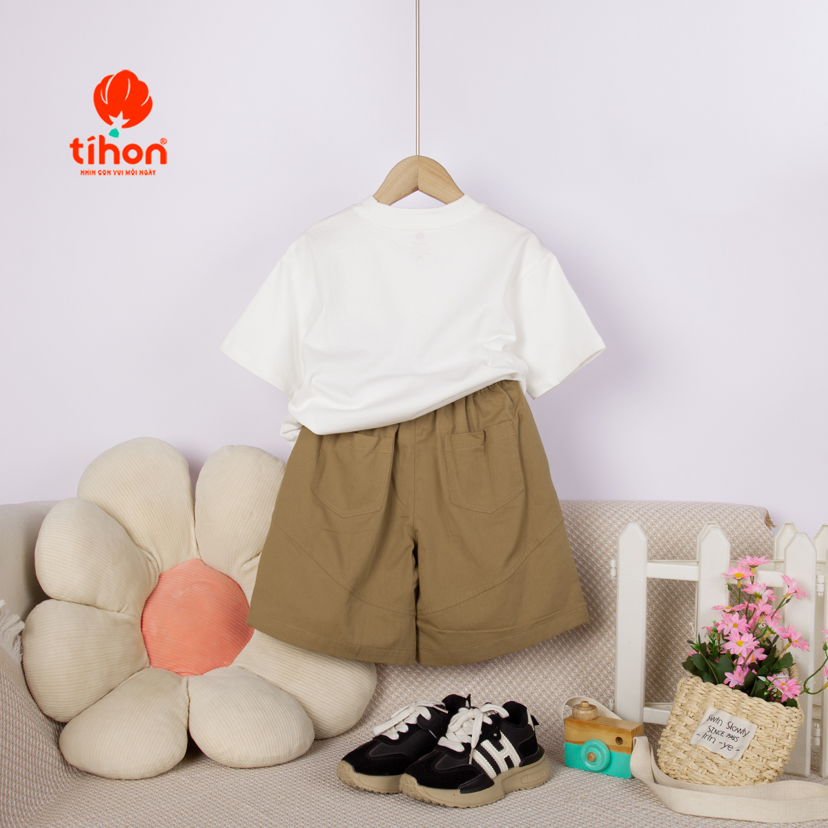 Đồ bộ BT ngắn tay, Quần soóc 905