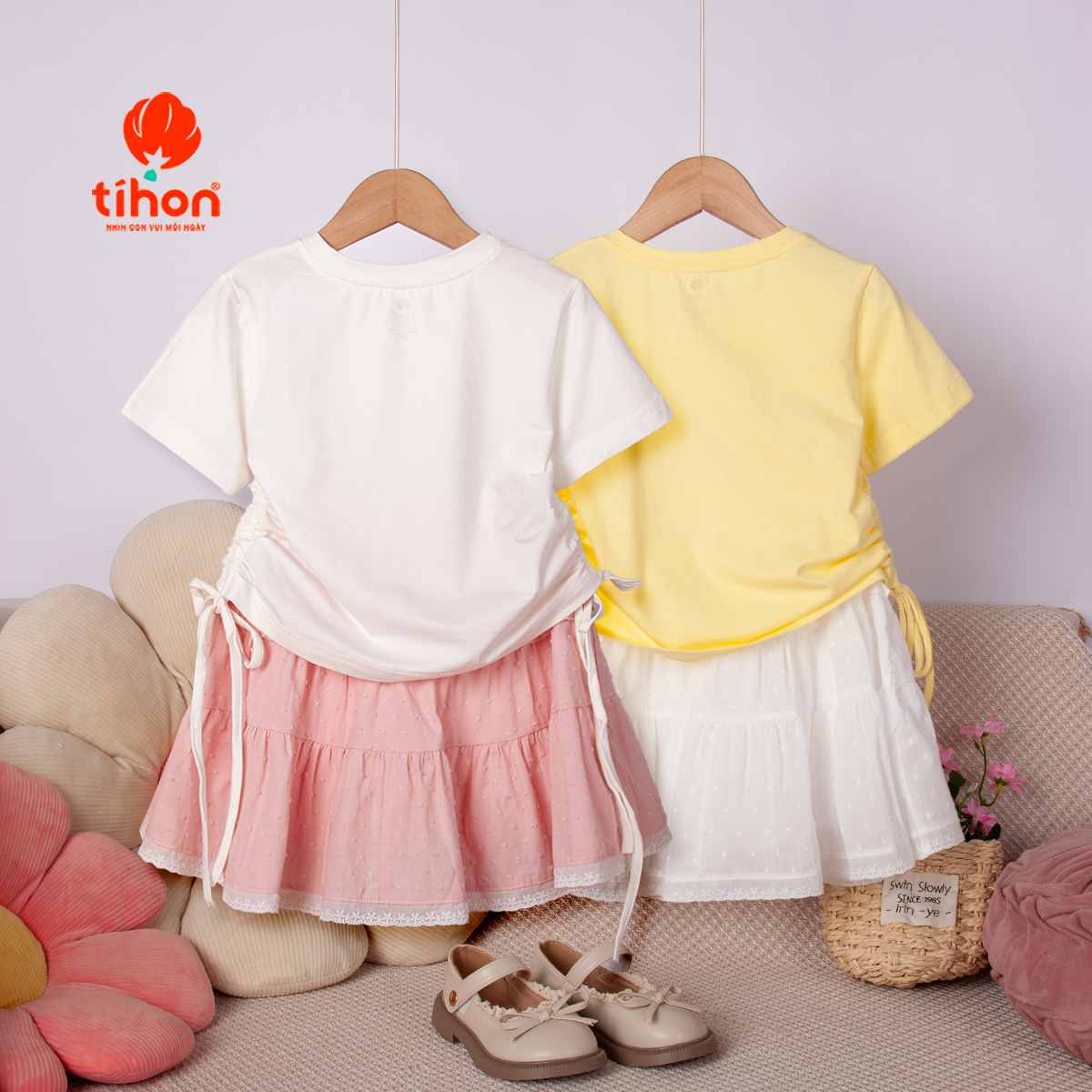 Set bộ BG cộc tay dây rút 106