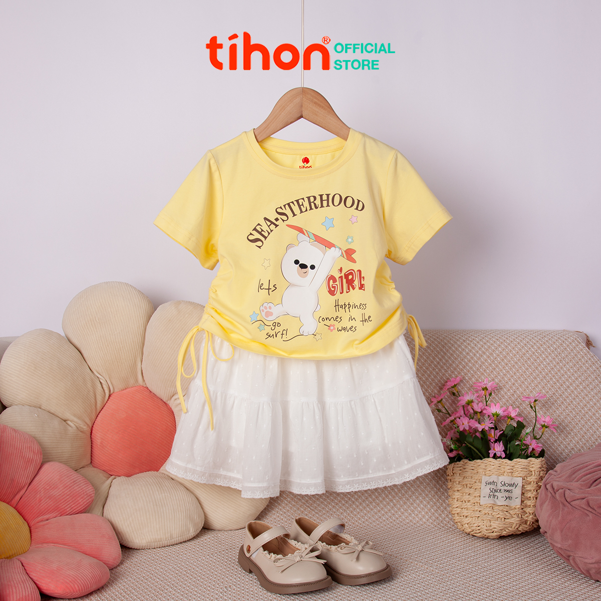 Set bộ BG cộc tay dây rút 106