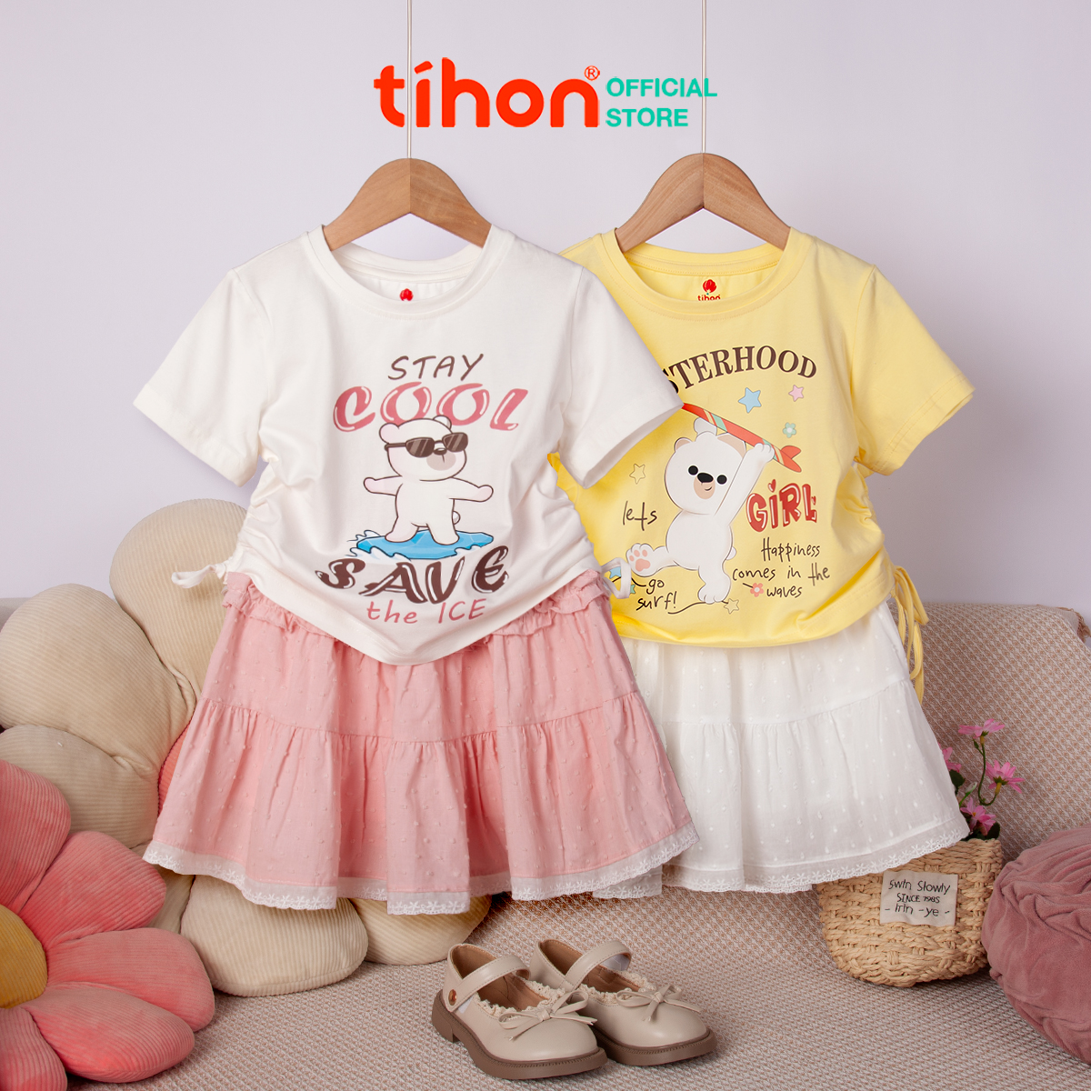 Set bộ BG cộc tay dây rút 106