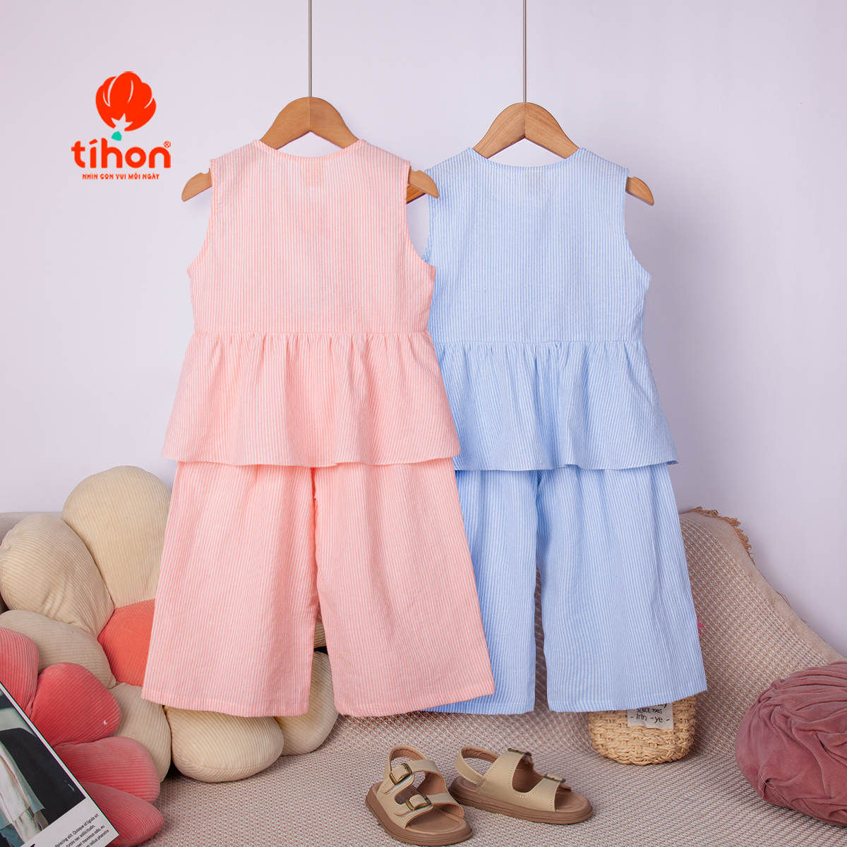 Set bộ BG sát nách đính khuy ngọc 106