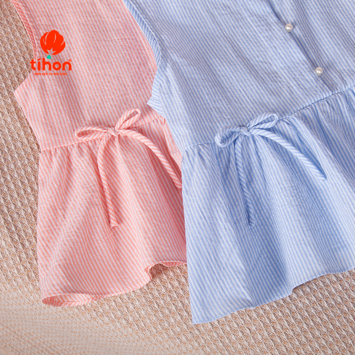 Set bộ BG sát nách đính khuy ngọc 106