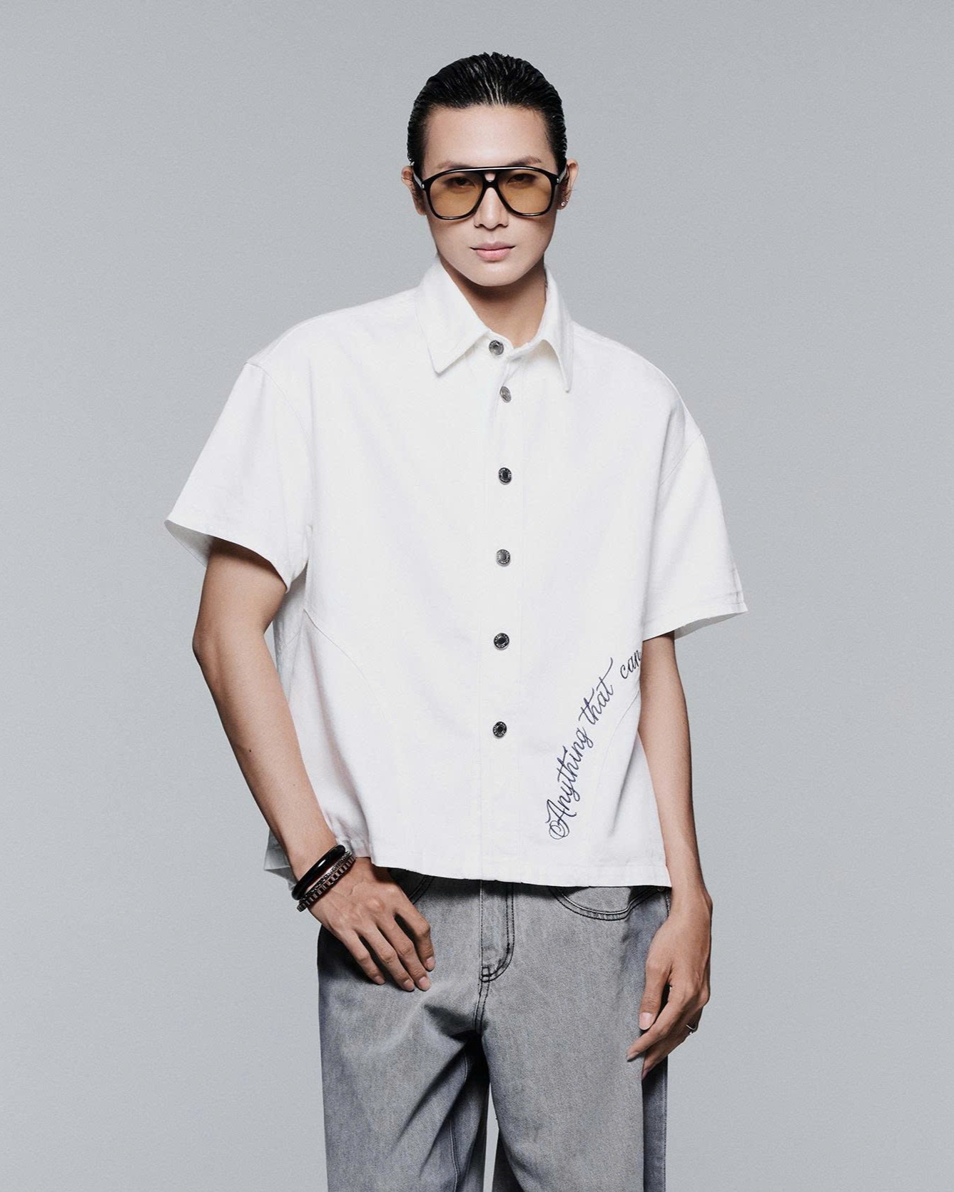 MURPHY SHIRT V.2 ( RICE WHITE )
