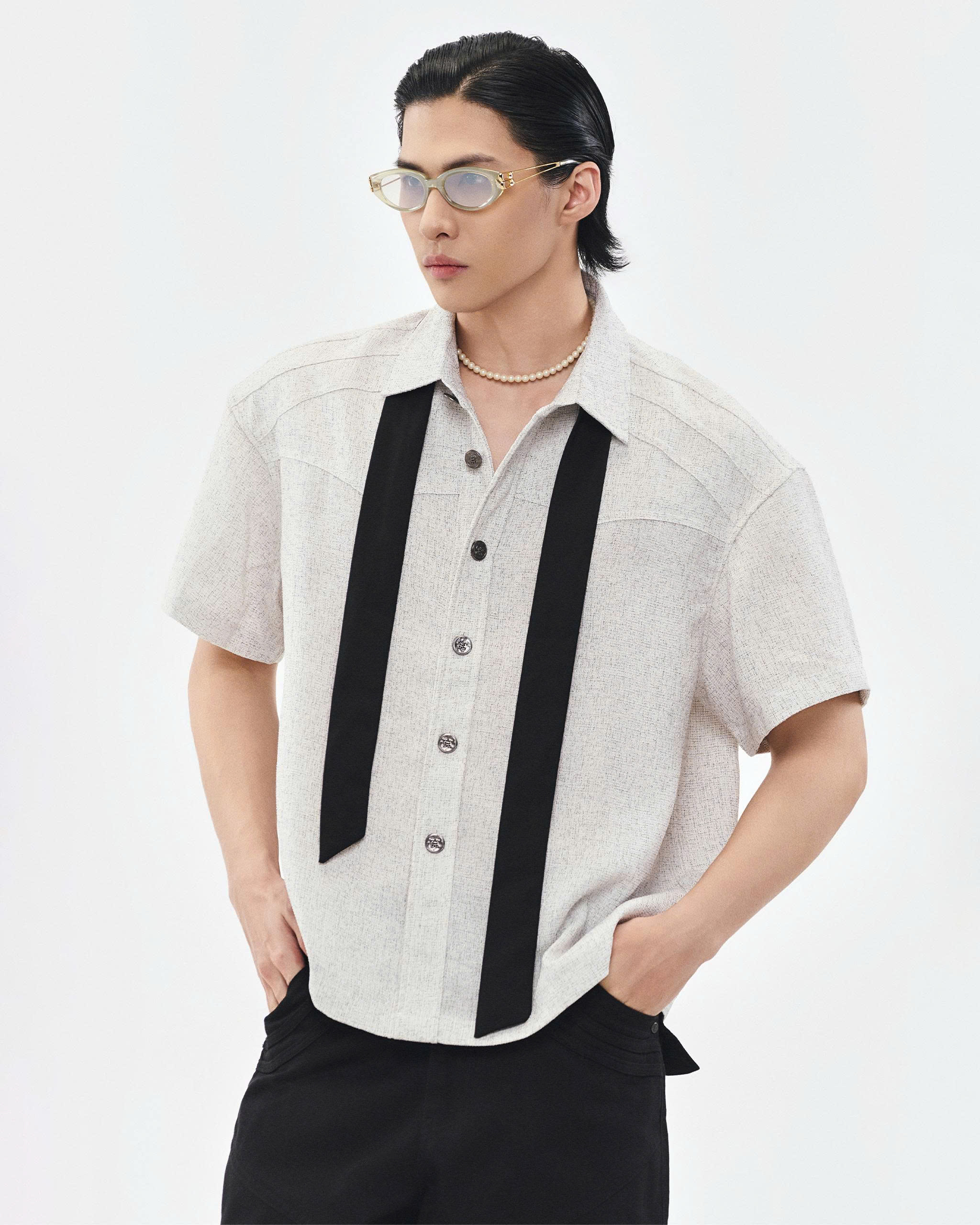 PLUSH SHIRT ( MUỐI TIÊU )