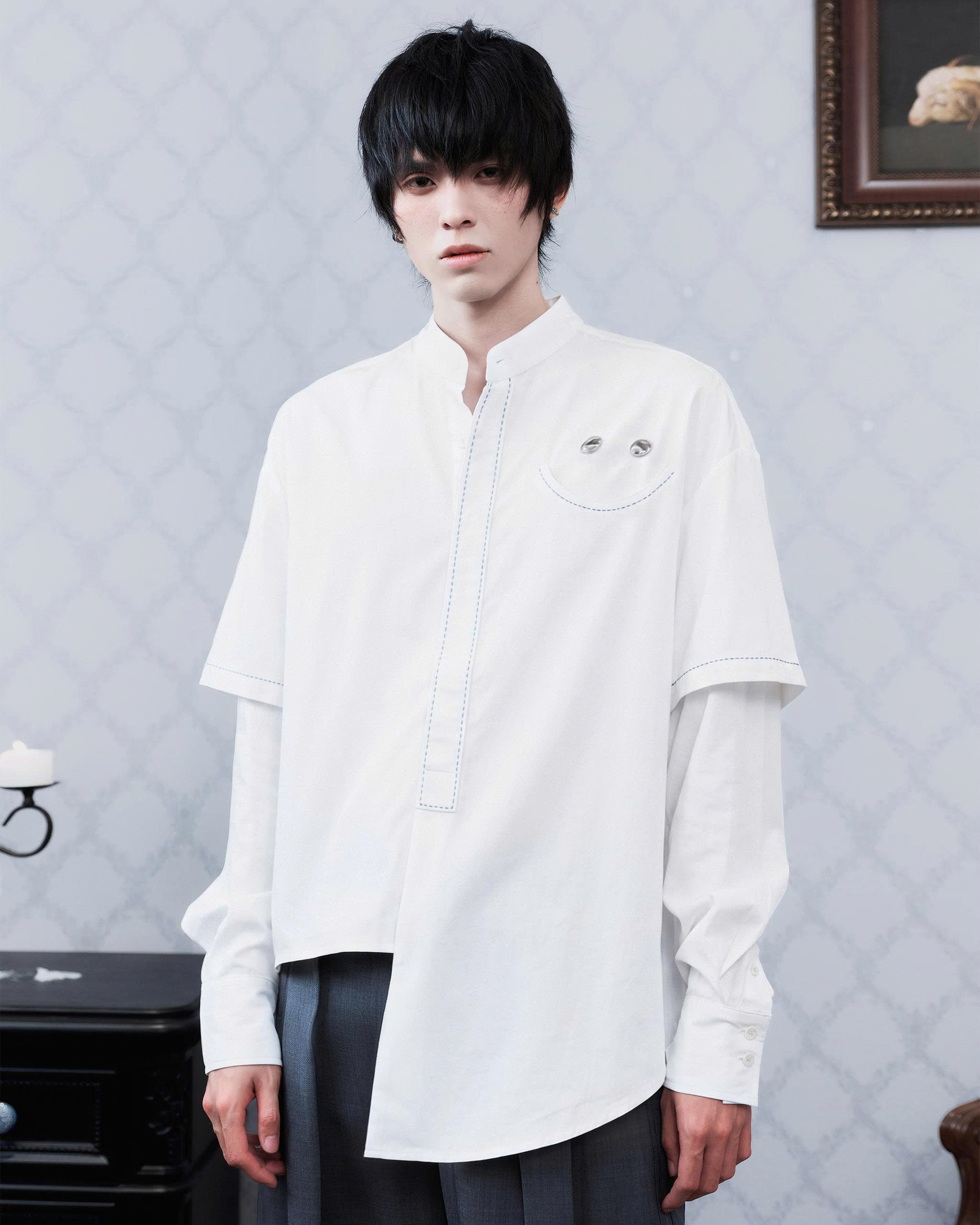 DRIFT SHIRT ( RICE WHITE )