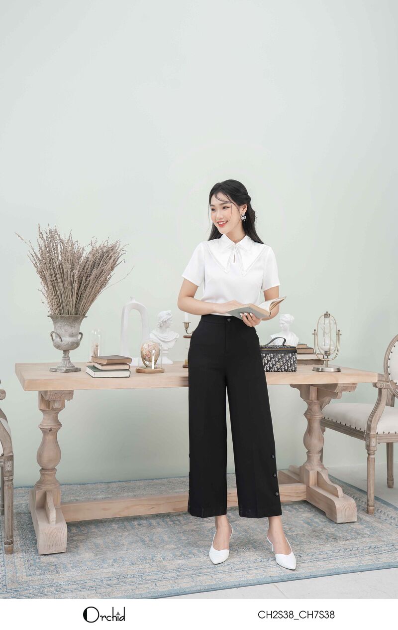 CH7S38-Quần Twill Silk