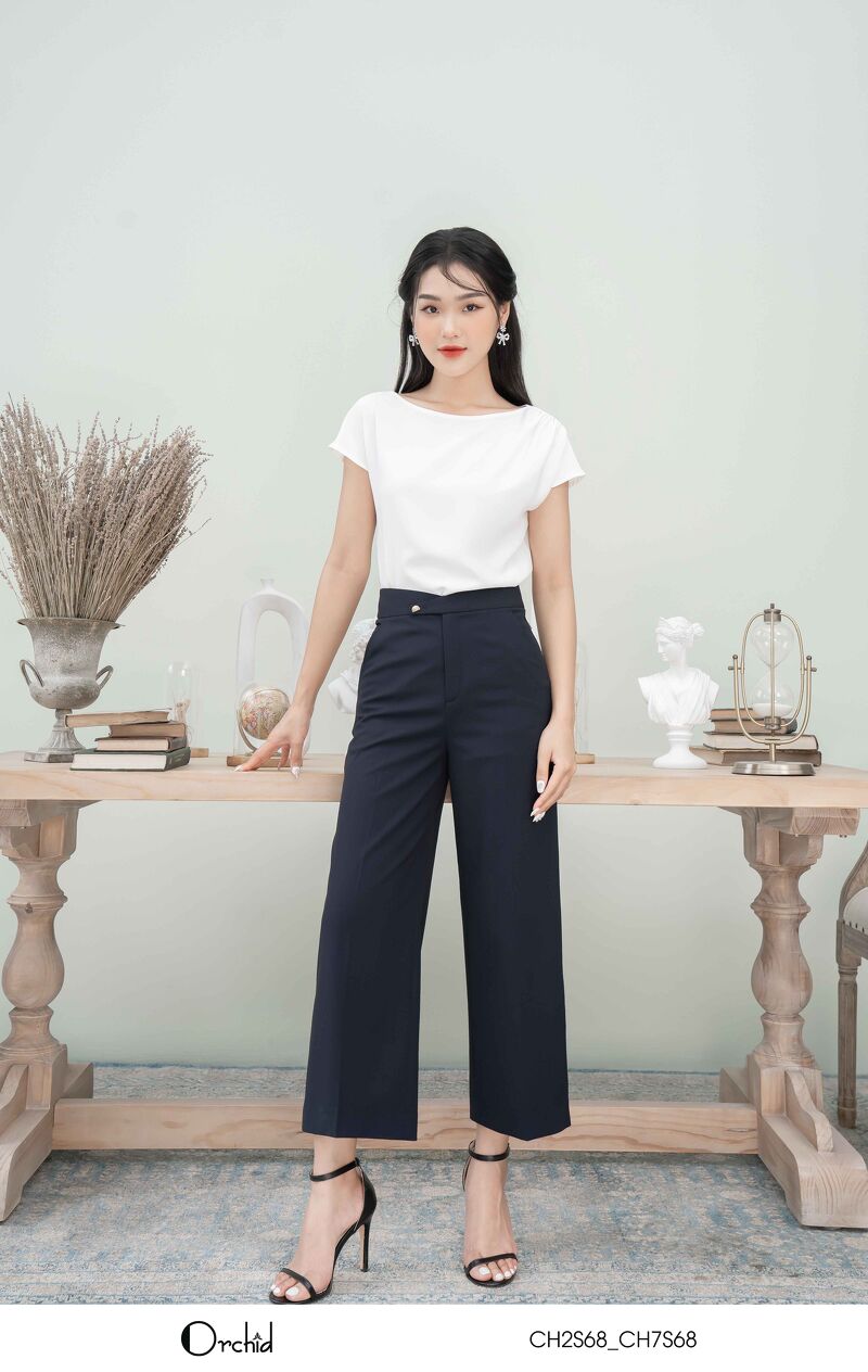 CH7S68-Quần Twill Silk