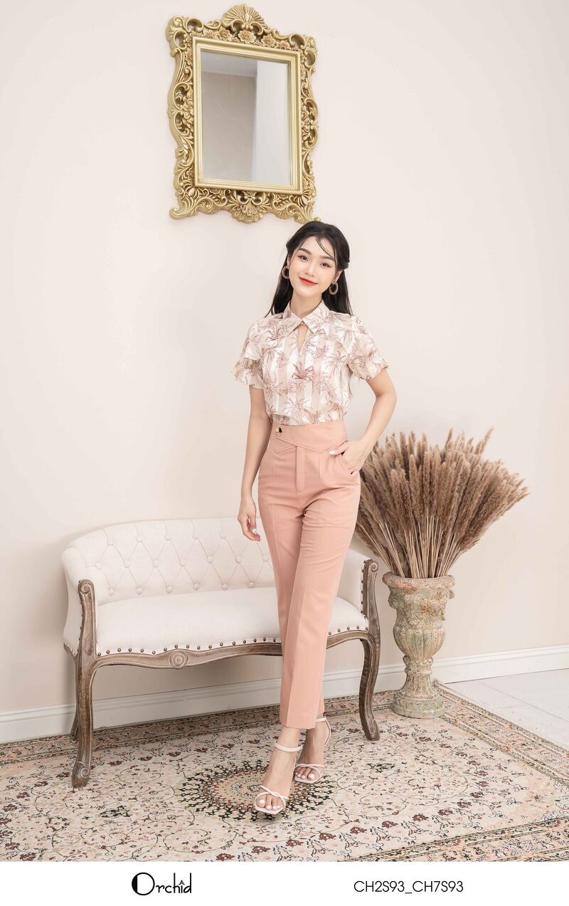 CH7S93-Quần Twill Silk