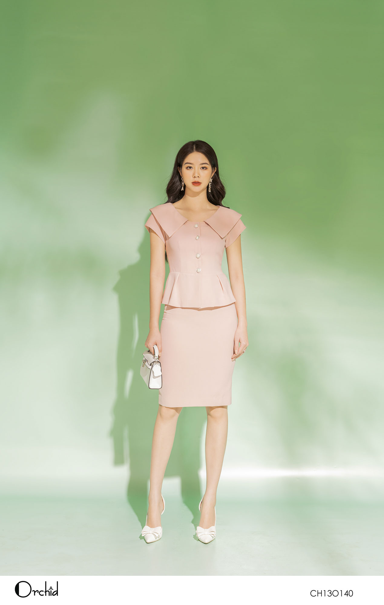 CH13O140-Bộ twill silk